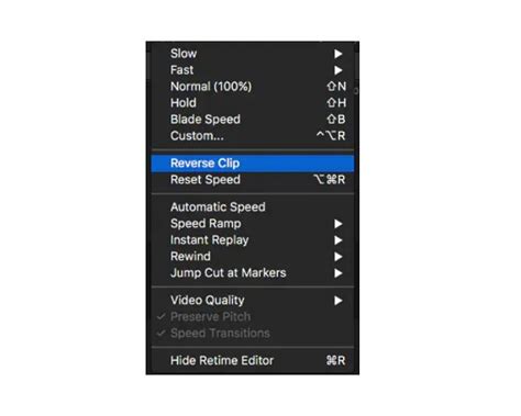 How To Reverse a Video Clip