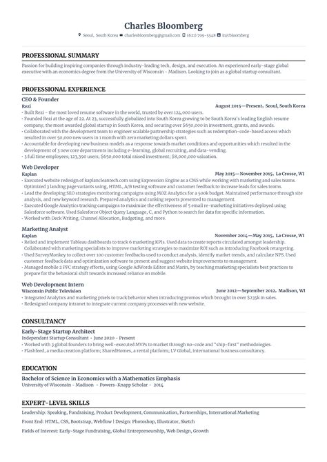How To Right A Resume