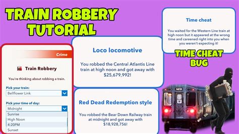 How To Rob A Train In Bitlife