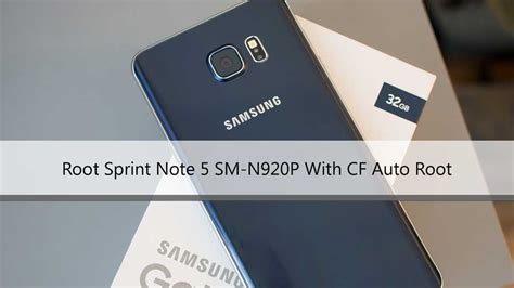 How To Root Note 5 Sprint