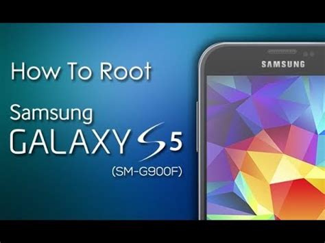 How To Root Samsung Sm-G900v