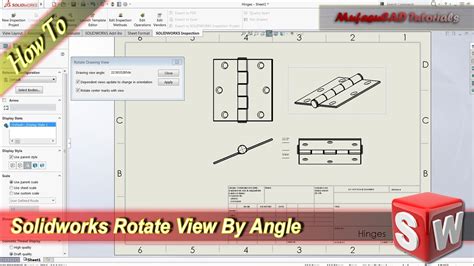 How To Rotate A View In Solidworks Drawing