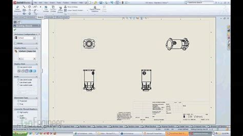 How To Rotate Drawing View In Solidworks