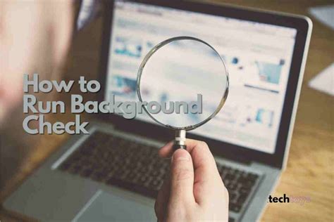 How To Run A Background Check