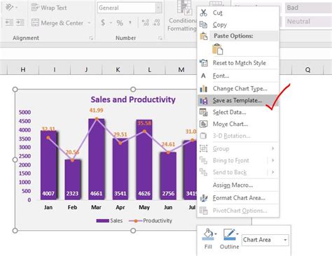 How To Save A Chart In Excel