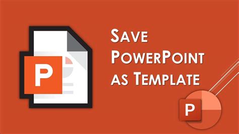 How To Save A Slide Template In Powerpoint