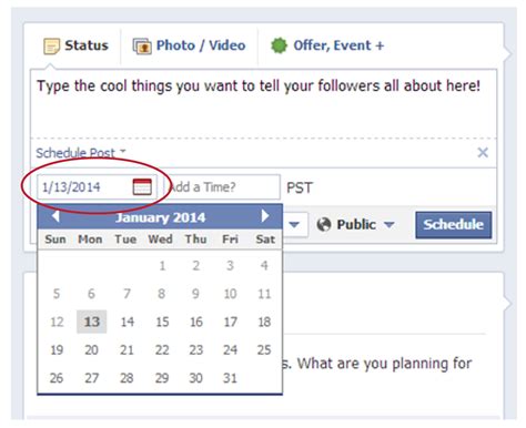 How to Schedule Posts in Facebook Provaro Marketing