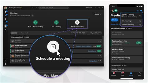 How to Use Webex to Schedule or Join a Meeting