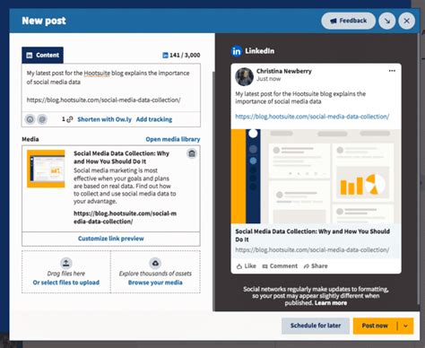 LinkedIn Post Scheduler Schedule LinkedIn Post in Advance!