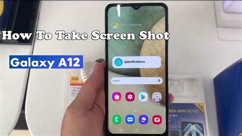 How To Screenshot Samsung A12