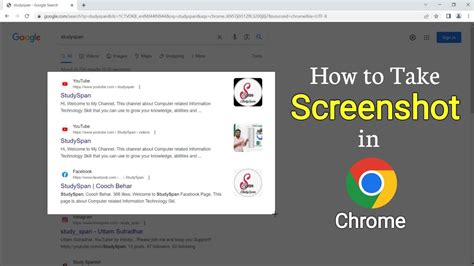 How To Screenshot on Google Chrome