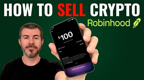 How To Sell Crypto On Robinhood