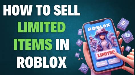 How To Sell Limiteds on Roblox Mobile in 2023! - YouTube