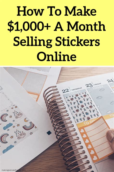 How To Sell Printable Stickers On Etsy