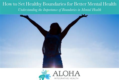 How To Set Boundaries For Better Mental Health