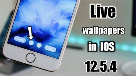 Steps to set live wallpaper on iOS 16