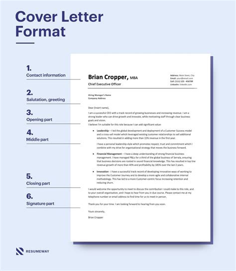 How To Set Up A Cover Letter For Resume
