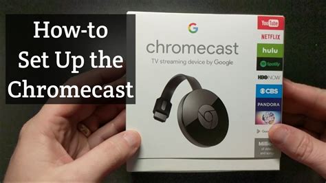 How To Set Up Chromecast From Computer To Tv