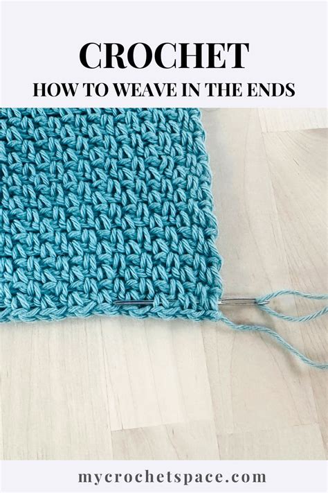 How To Sew In Ends Crochet