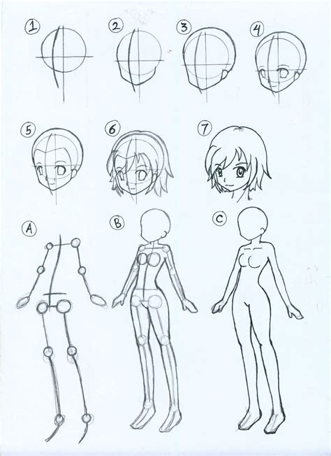 How To Sketch Manga Body