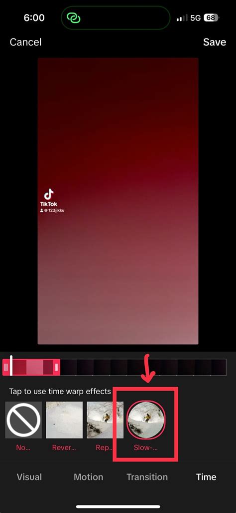 How To Slow Mo Video On Tiktok