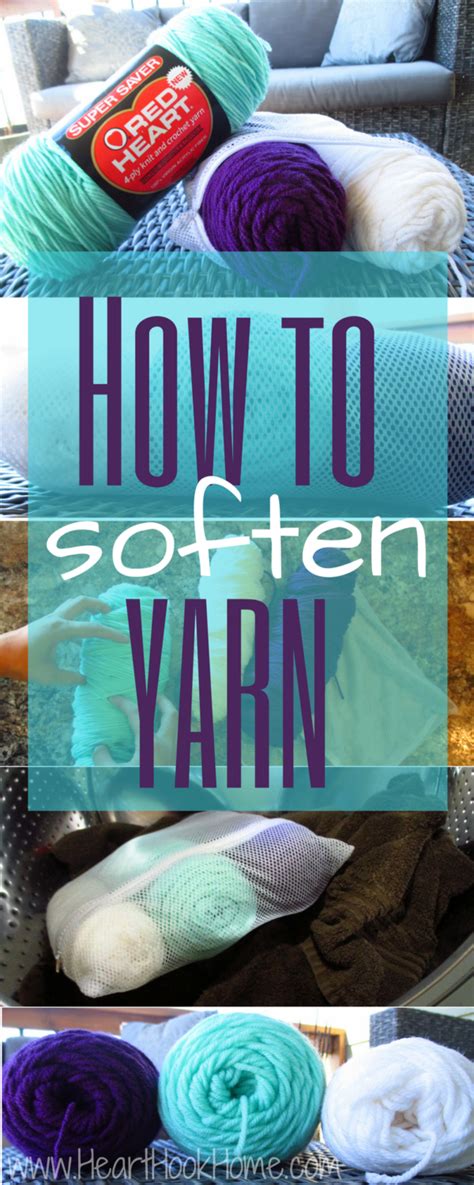How To Soften Crochet Projects