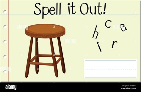 How To Spell Chair