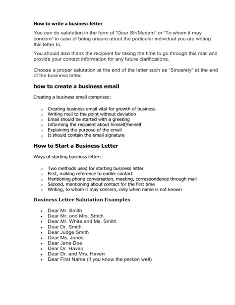 How To Start A Letter Without Dear