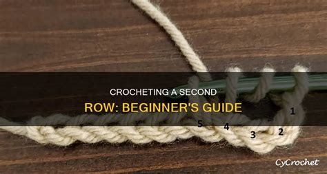 How To Start A New Row In Crocheting