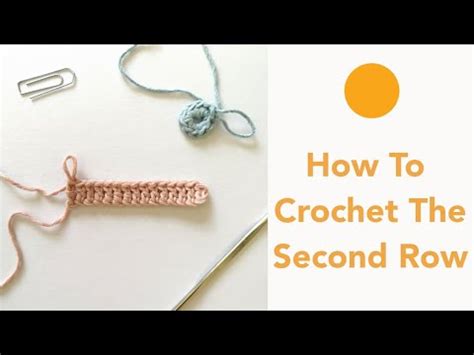 How To Start A Second Row In Crochet
