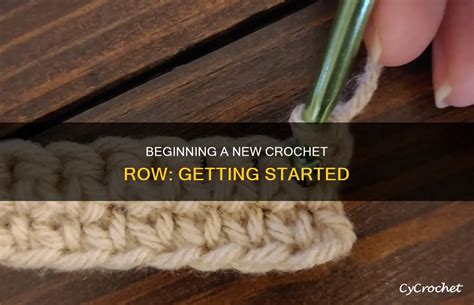 How To Start New Crochet Row