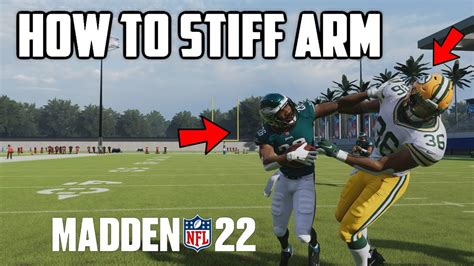 How To Stiff Arm In Madden 22