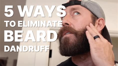 How To Stop Beard Dandruff