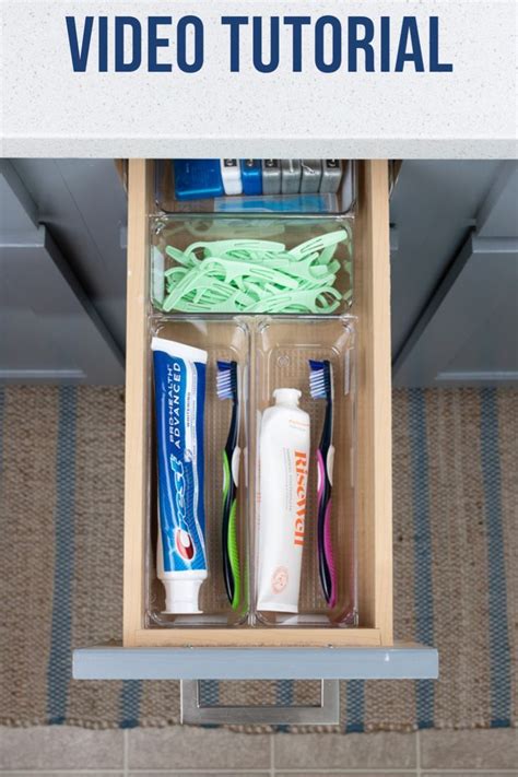 How To Store Toothbrushes In A Drawer