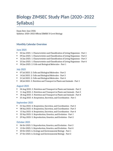 How To Study For Zimsec