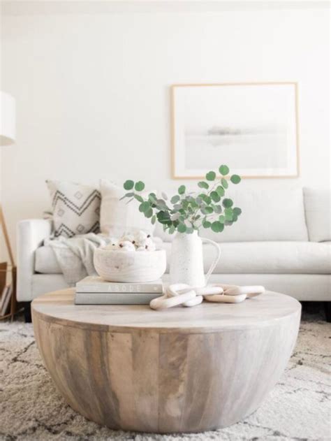 Ideas For How to Style a Round Coffee Table Apartment Therapy