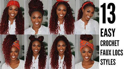 How To Style Crochet Locs