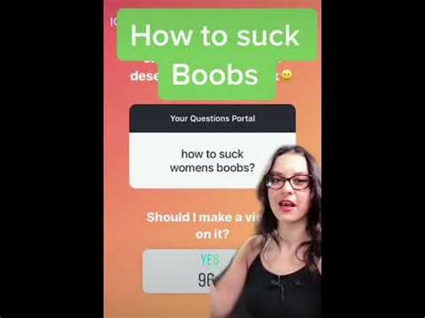 How To Suck Boob