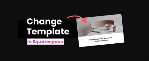 How To Switch Templates On Squarespace