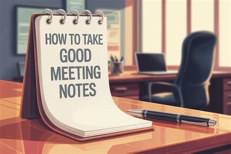 How To Take Notes In A Meeting - Go Grow Money Blog