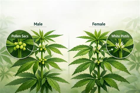 How To Tell Male Vs Female Weed Plant