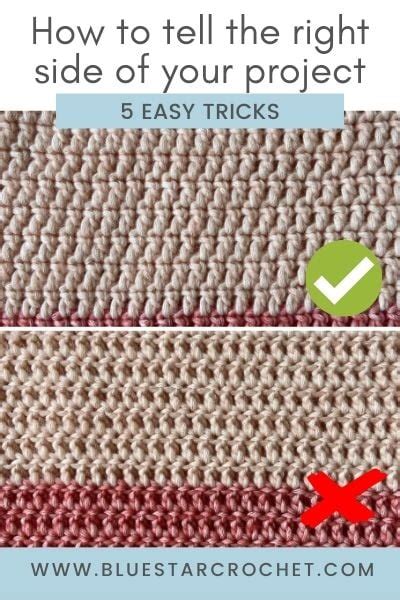 How To Tell The Right Side Of Crochet