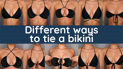 Discover the Simple and Stylish Ways on How to Tie Your Bikini like a Pro
