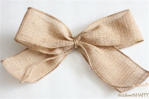 Step-by-Step Guide on How to Tie a Beautiful Burlap Bow for Any Occasion