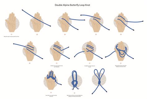Learn how to tie a stunning Butterfly Knot with these easy steps