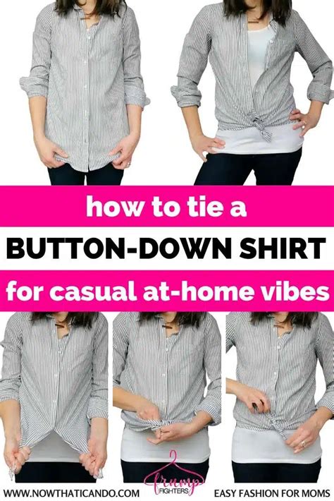 Step-by-Step Guide: How to Perfectly Tie a Button-Down Shirt like a Pro