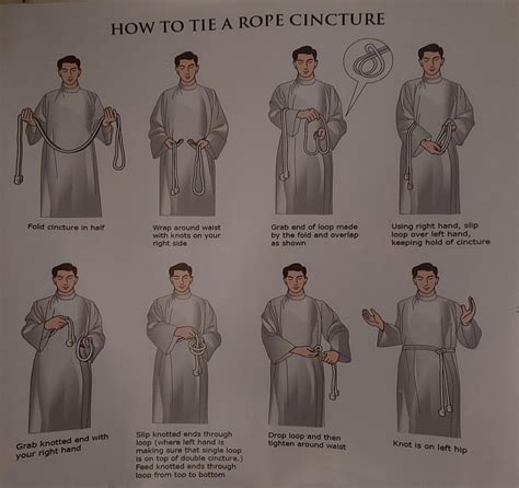 Step-by-Step Guide: How to Tie a Cincture Like a Pro - Easy Tips and Techniques Revealed