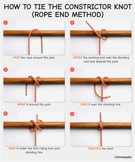 Master the Art of Tying a Constrictor Knot: A Step-by-Step Guide for Beginners