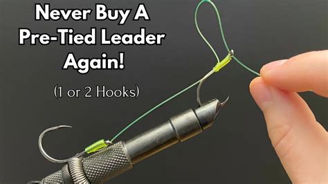 Expert Tips: Easy Guide on How to Tie a Hook to a Leader for Effortless Fishing Success