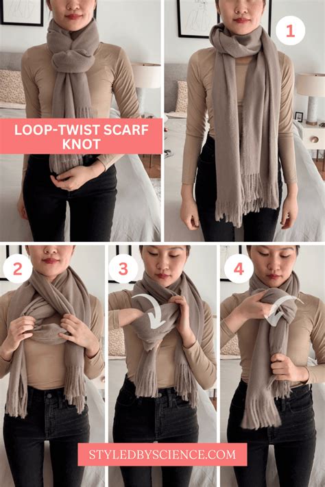Master the Chic Look: Learn How to Tie a Loop Scarf